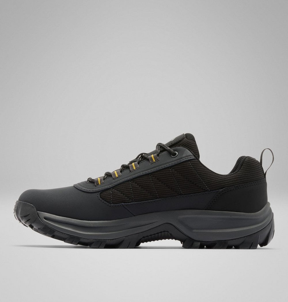 Men's Waterproof Low Hiking Shoe - Gray Red