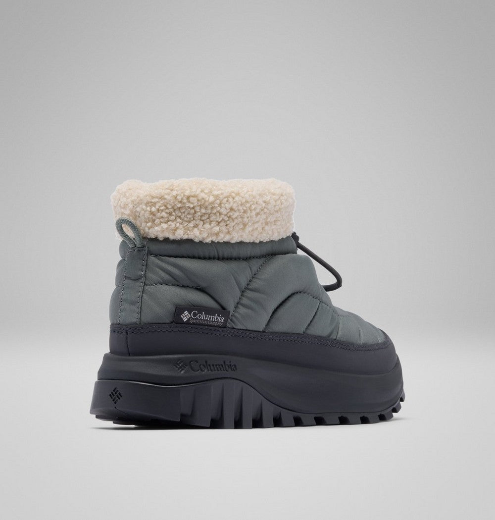 Women's Wide Insulated Short Winter Boot - Grey