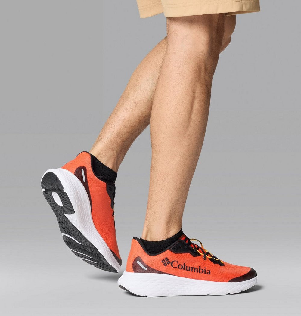 Men's Wide Trail Running Shoe - Red