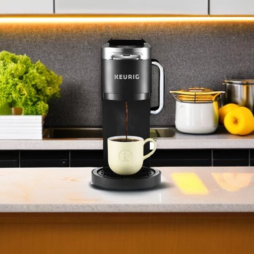 Keurig Single Serve & Carafe Coffee Maker, 60 oz Water Reservoir, 12-Cup Thermal Carafe - K-Duo Plus