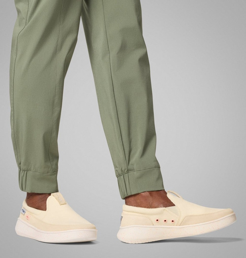 Women's Canvas Deck Shoe - Tan