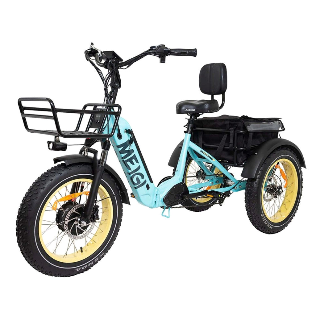 DWMEIGI Silverado 20 Foldable Fat Tire Electric Trike 48V/14AH 750W, 330LBS - MG2301