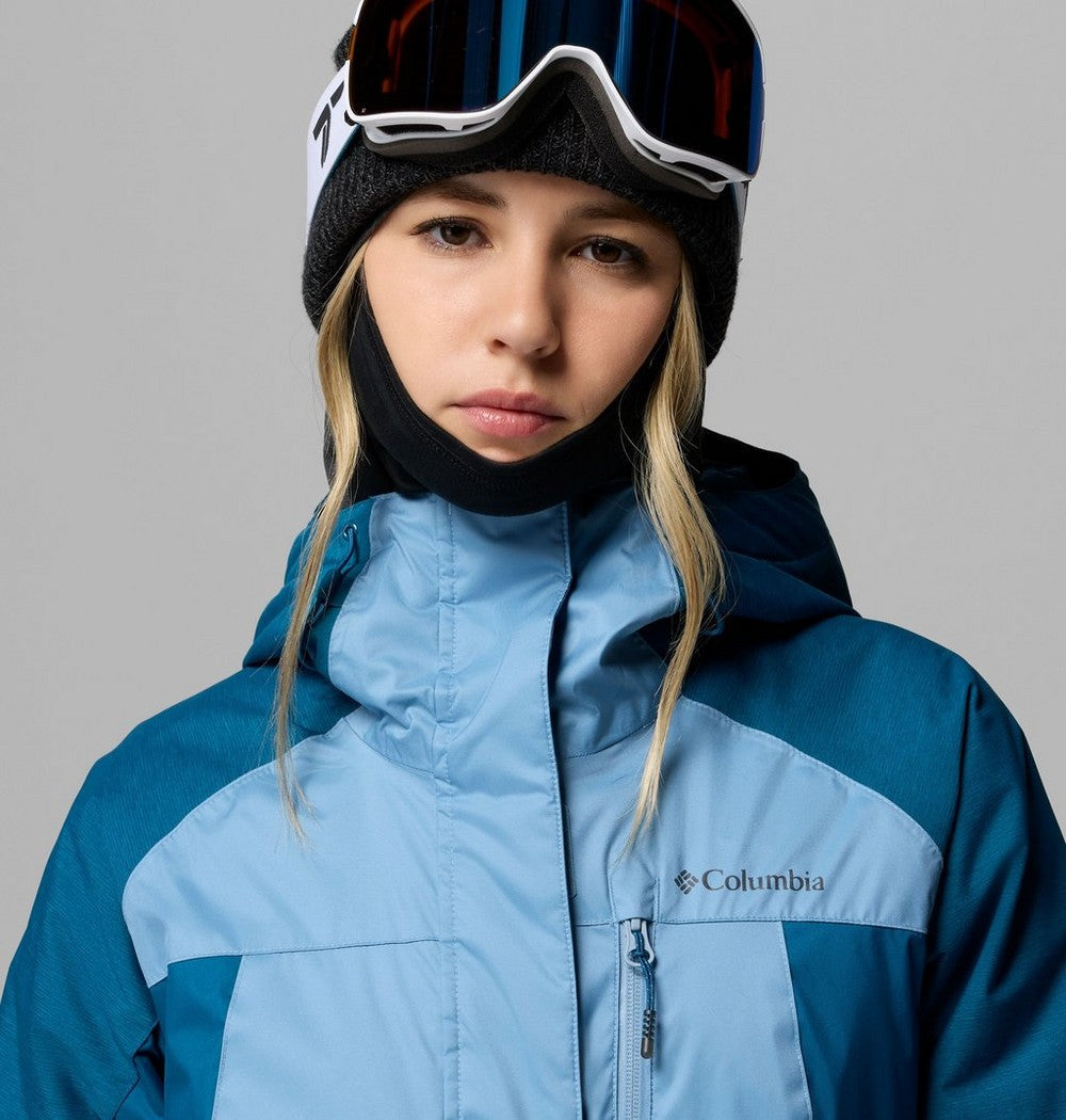 Women's Insulated Ski Jacket - Blue