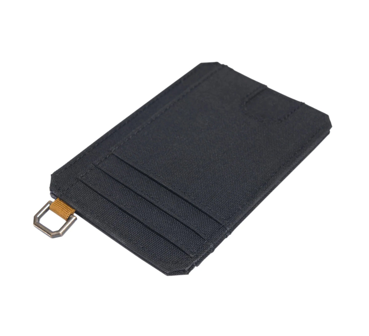 Water-Repellent Front Pocket Wallet - Black