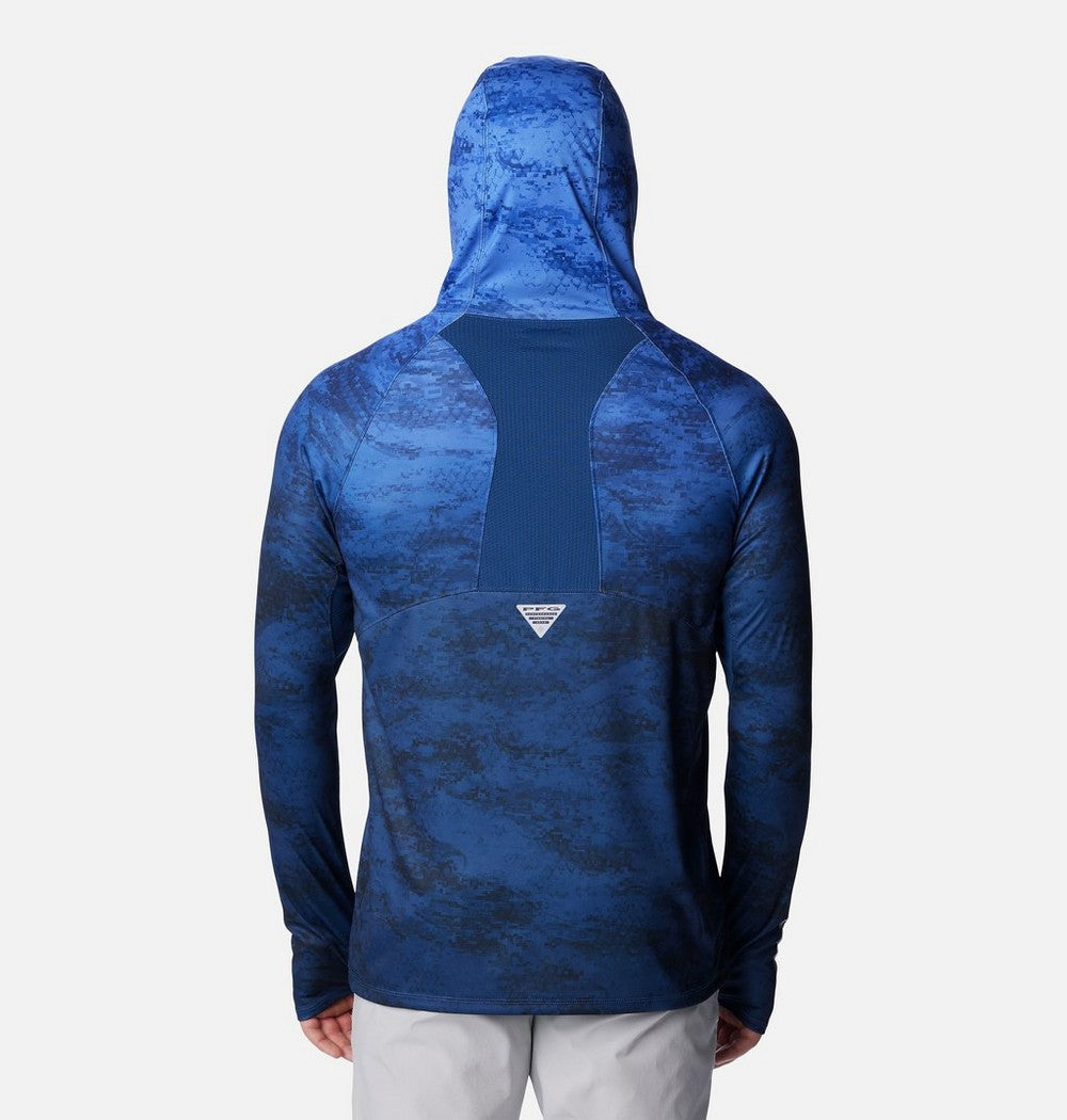 Men's Ventilated UPF 50 Sun Hoodie - Teal