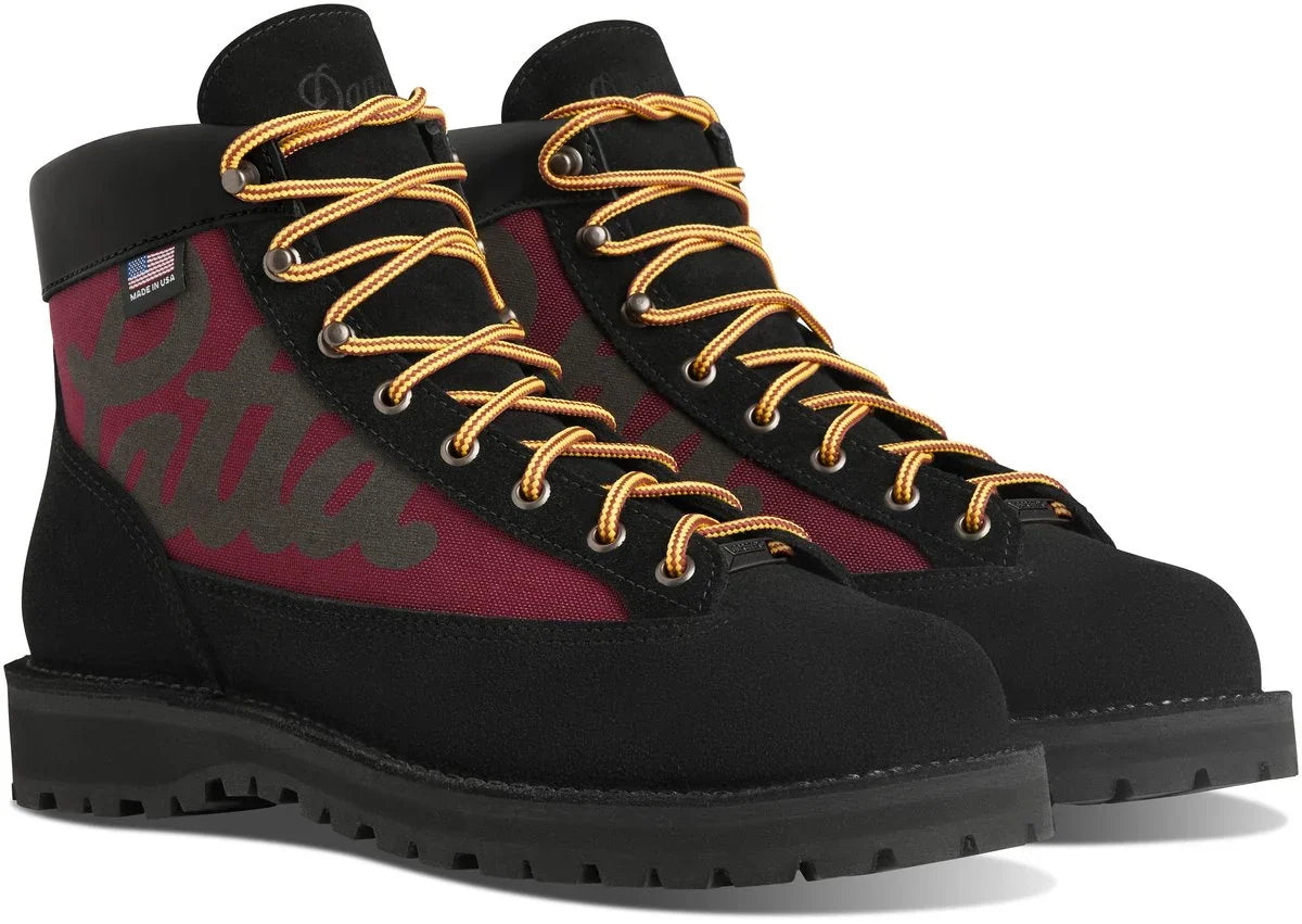 Women's Waterproof Suede Hiking Boot - Black