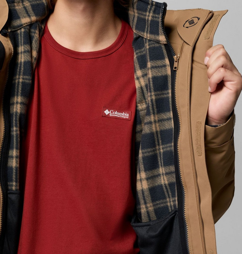 Men's 3-In-1 Fleece Jacket - Green