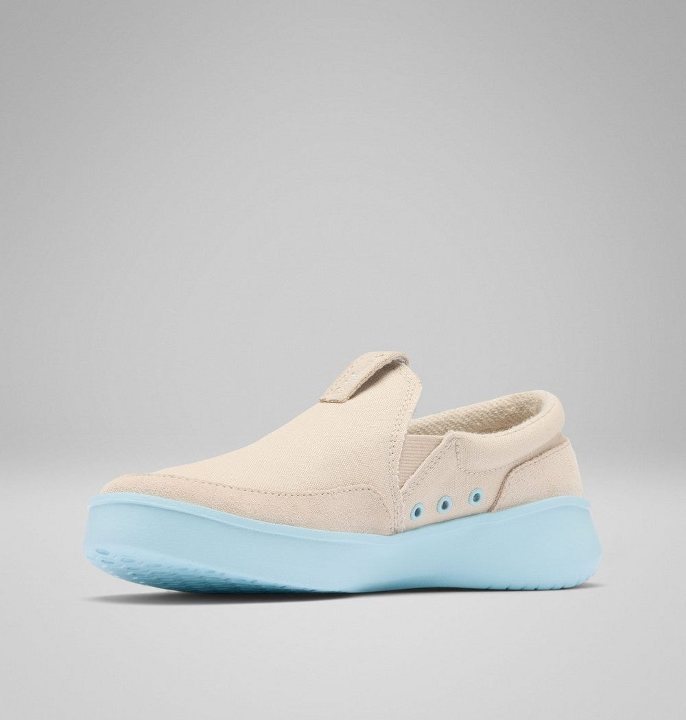 Women's Canvas Deck Shoe - Tan