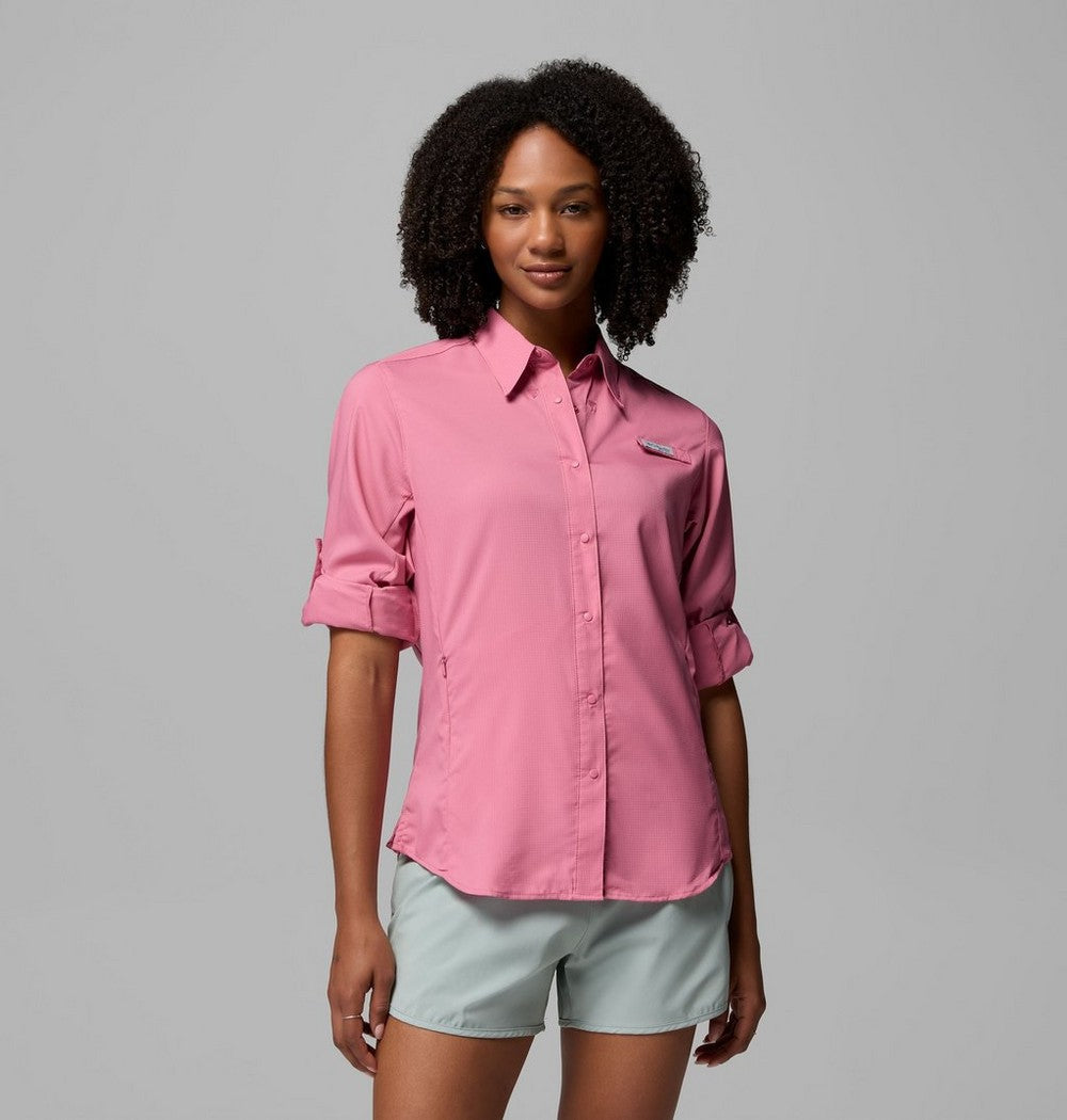 Women's Long Sleeve Fishing Shirt - Stone