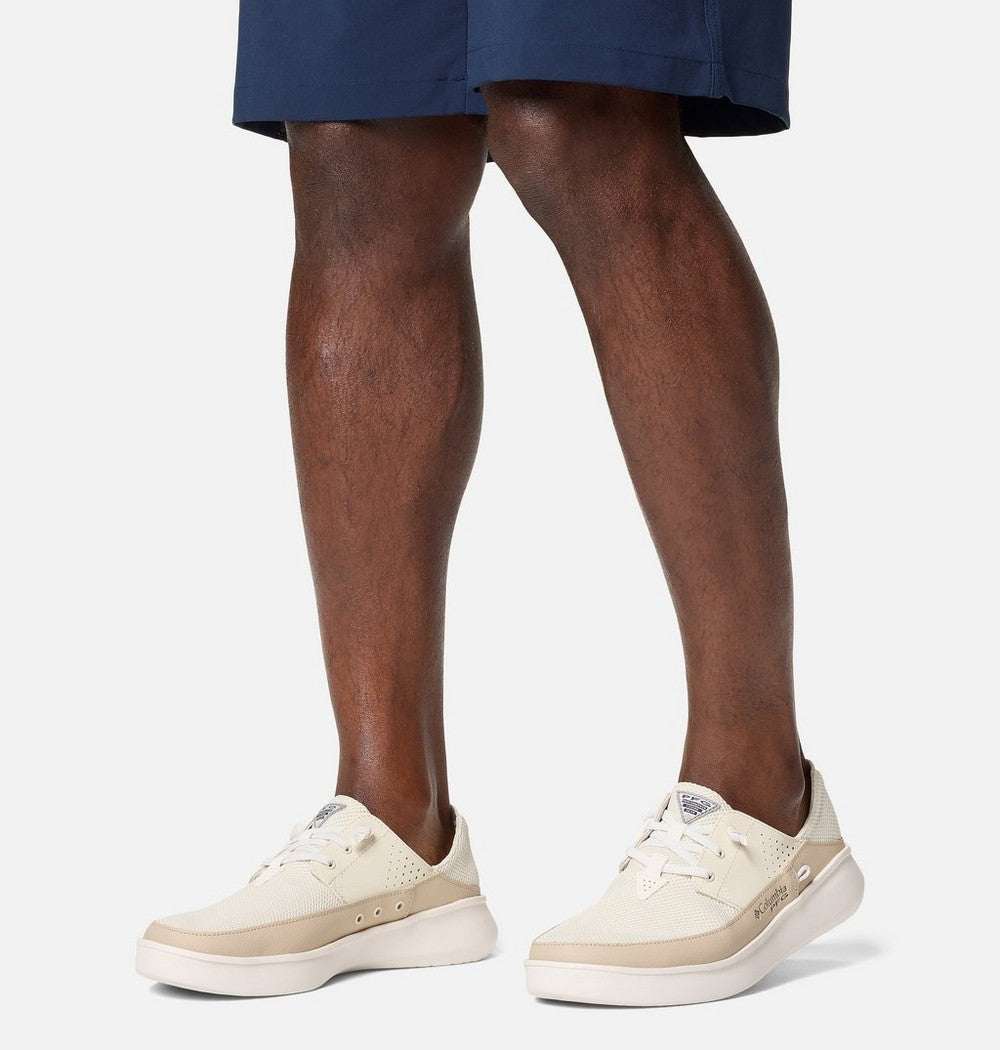 Men's Mesh Boat Shoe - Sea Salt