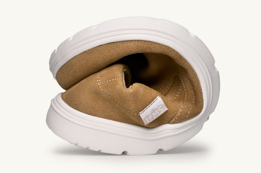 Women's Suede Slip-On Shoe - Driftwood