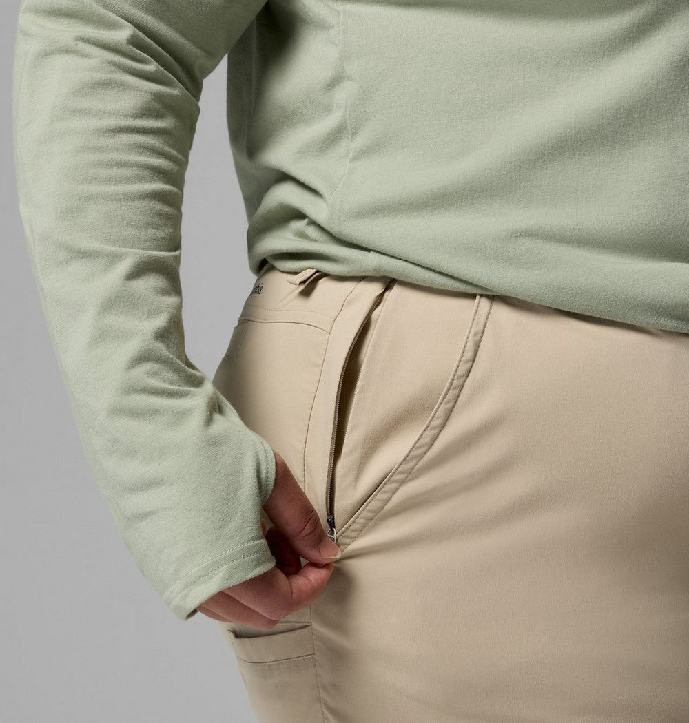 Women's Plus Size Hiking Long Shorts - Khaki