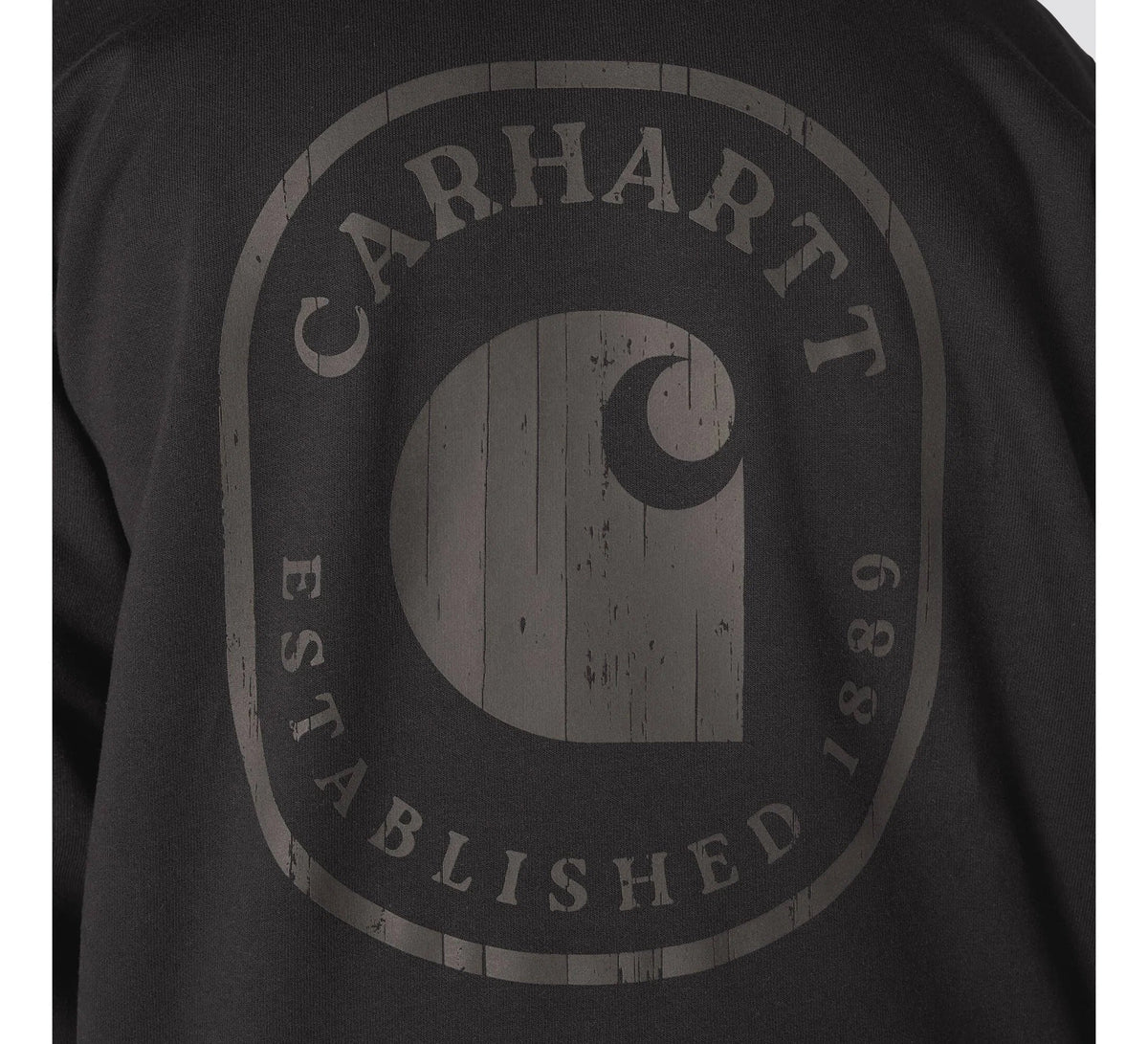 Men's Back Graphic Hooded Sweatshirt - Port