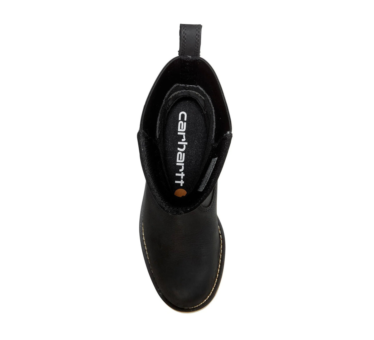 Women's Waterproof 10-Inch Soft Toe Pull-On Boot - Black