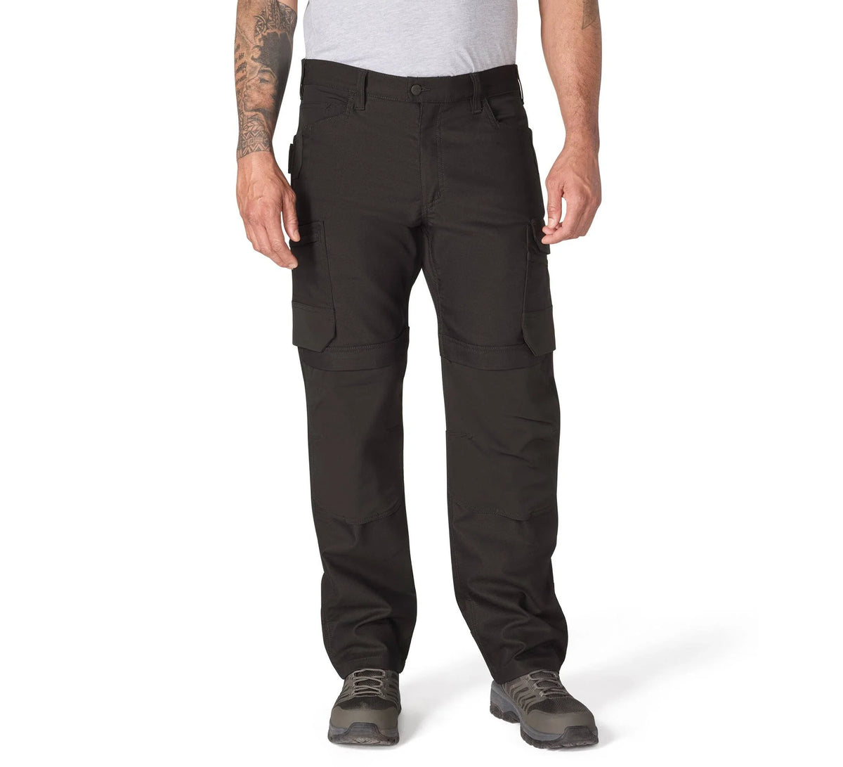 Men's Stretch Canvas Work Pants - Black