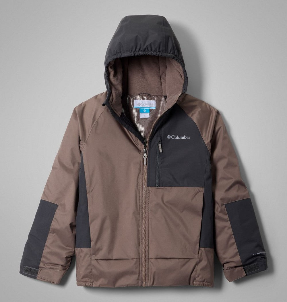 Boys' Waterproof Insulated Ski Jacket - Grey