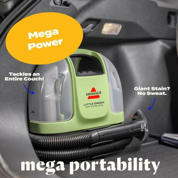 Mini Cordless Portable Carpet Cleaner