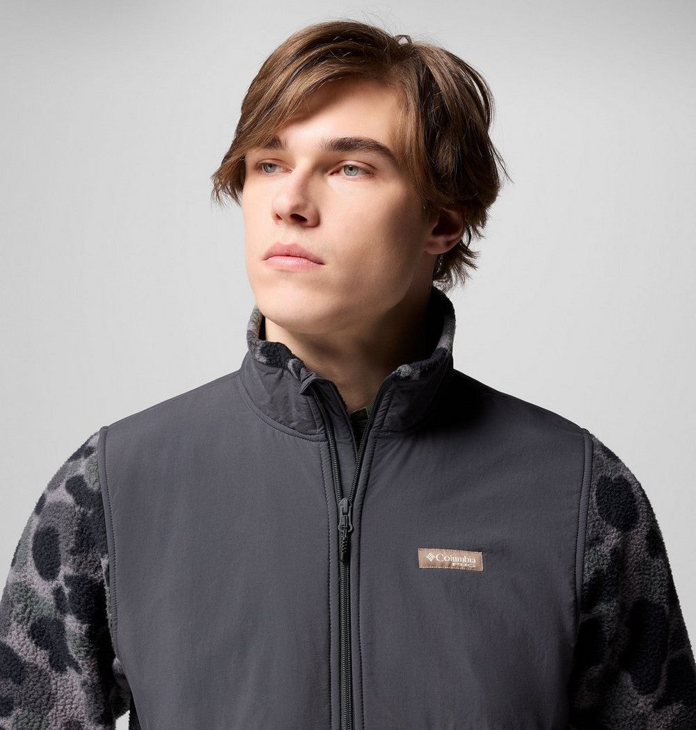 Men's Water-Resistant Sherpa Fleece Jacket - Camo
