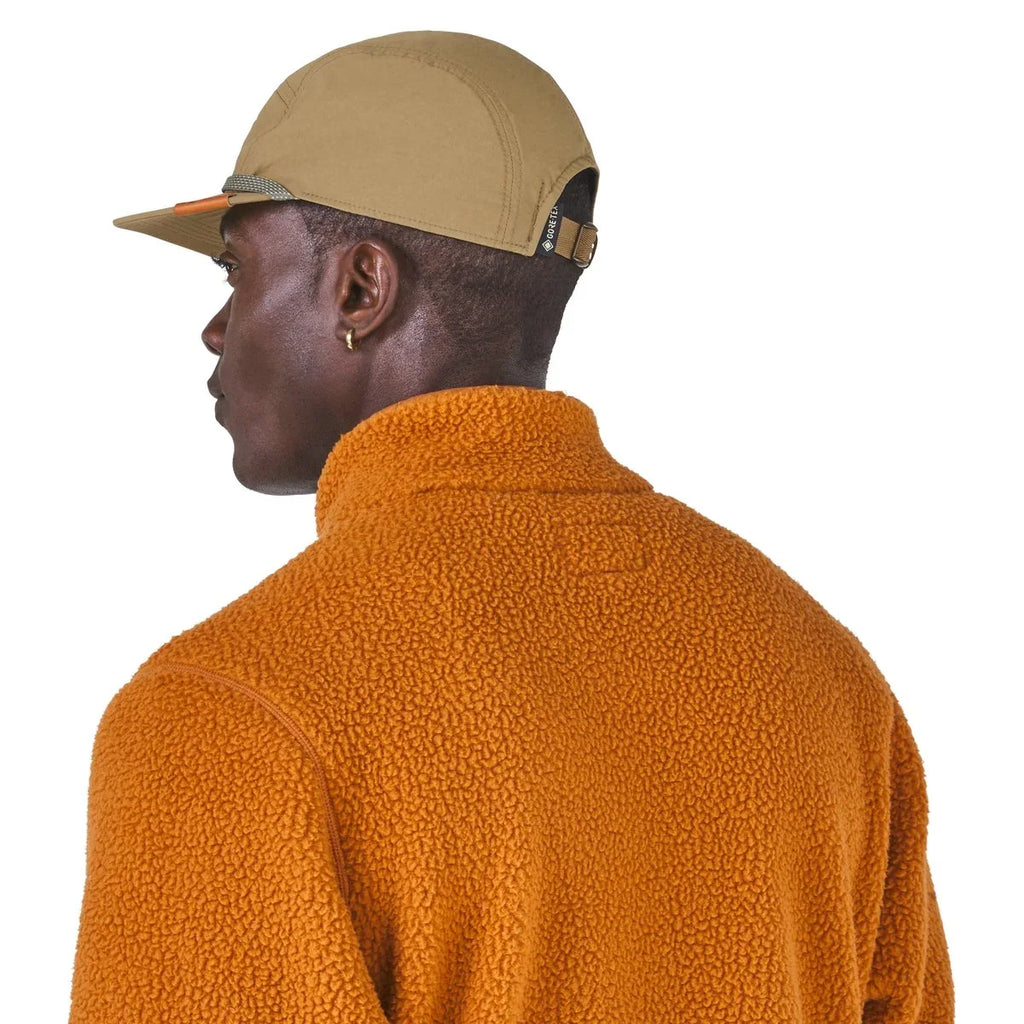 Waterproof Crushable Five-Panel Cap - Tan