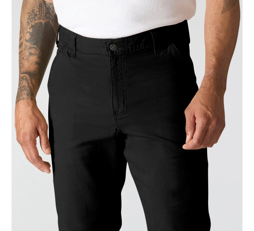 Men's Stretch Canvas Work Pants - Black