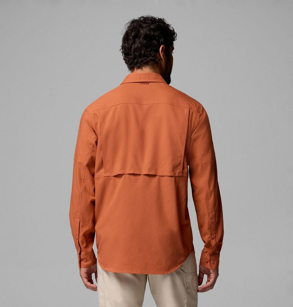Men's UPF 100 Utility Long Sleeve Shirt - Gray