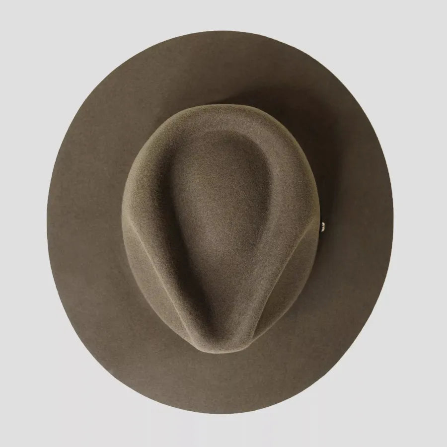 Geoffery Fedora-Dark Olive