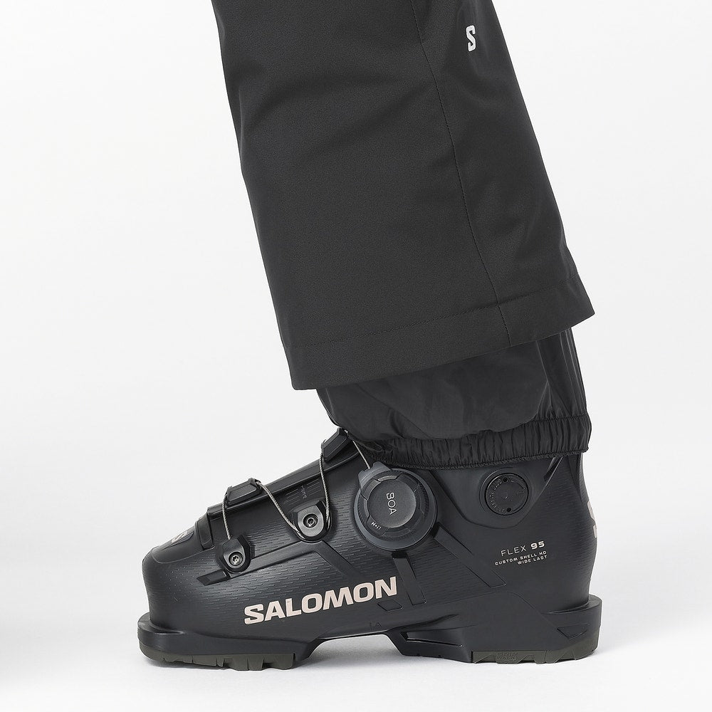Women's Insulated Waterproof Ski Pants - Black