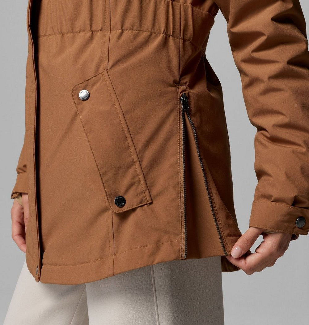 Women's 3-In-1 Hooded Jacket - Camel