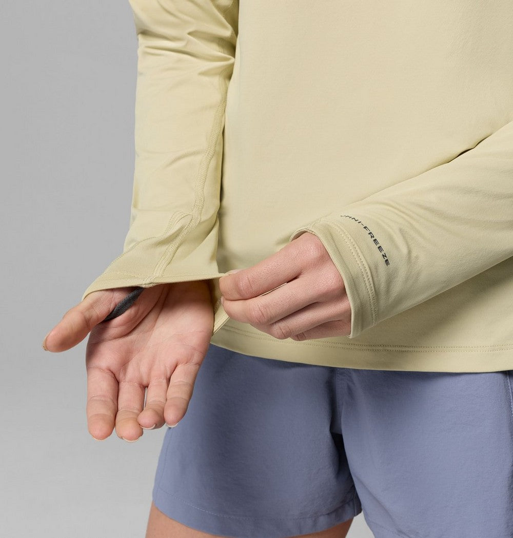 Women's UPF 50 Long Sleeve Sun Shirt - White
