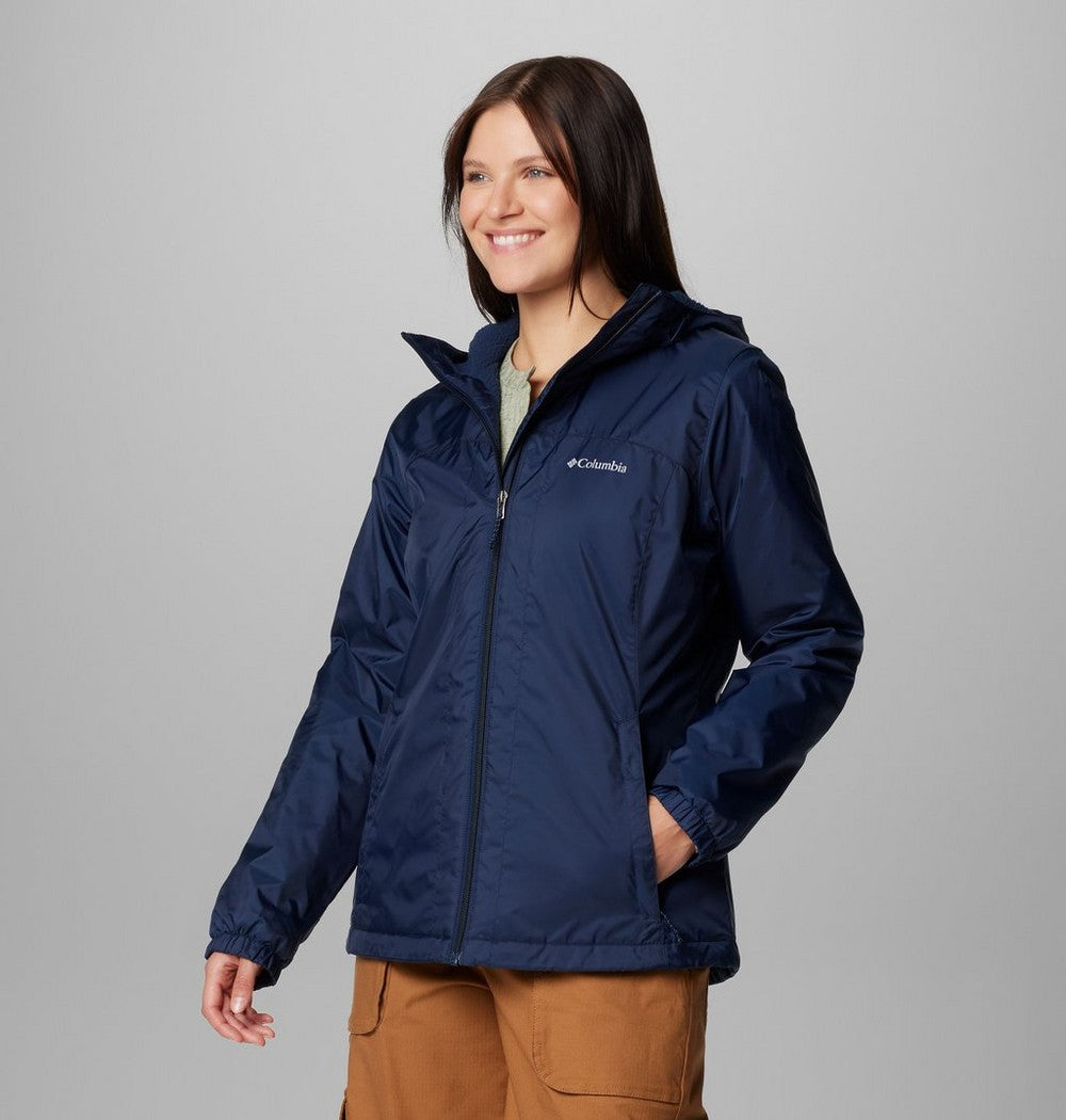 Women's Sherpa-Lined Insulated Jacket - Green