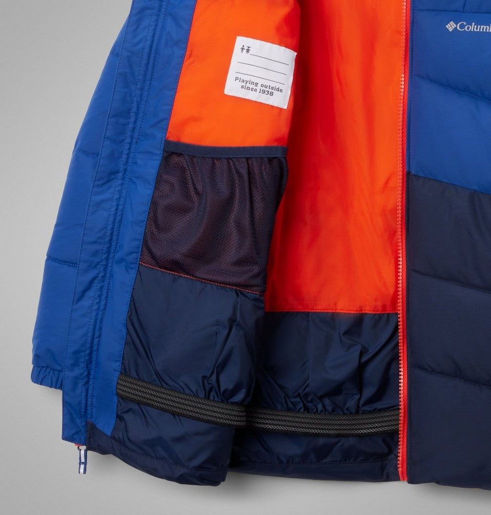 Kids' Waterproof Insulated Ski Jacket - Blue