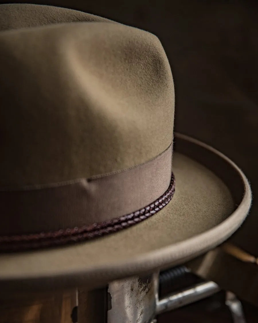 Lighter Warm Brown Fedora