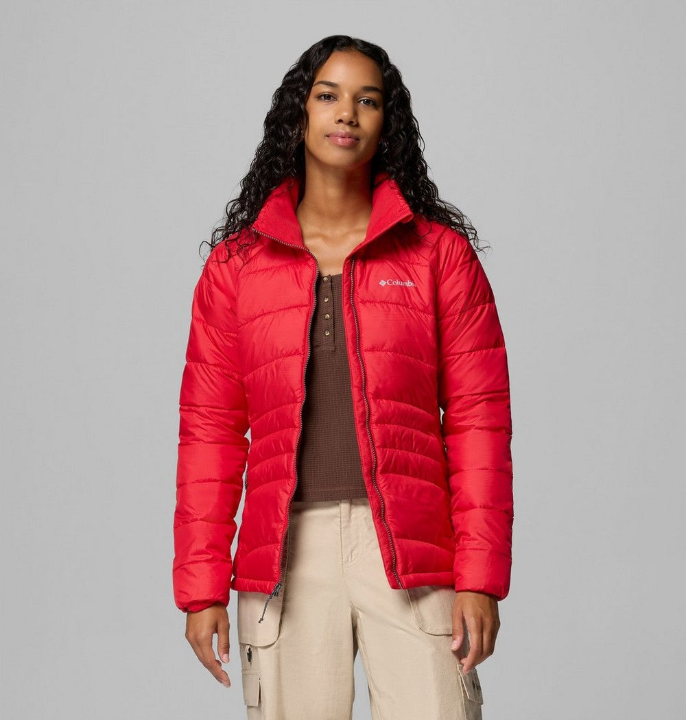 Women's Water-Resistant Insulated Jacket - Brown