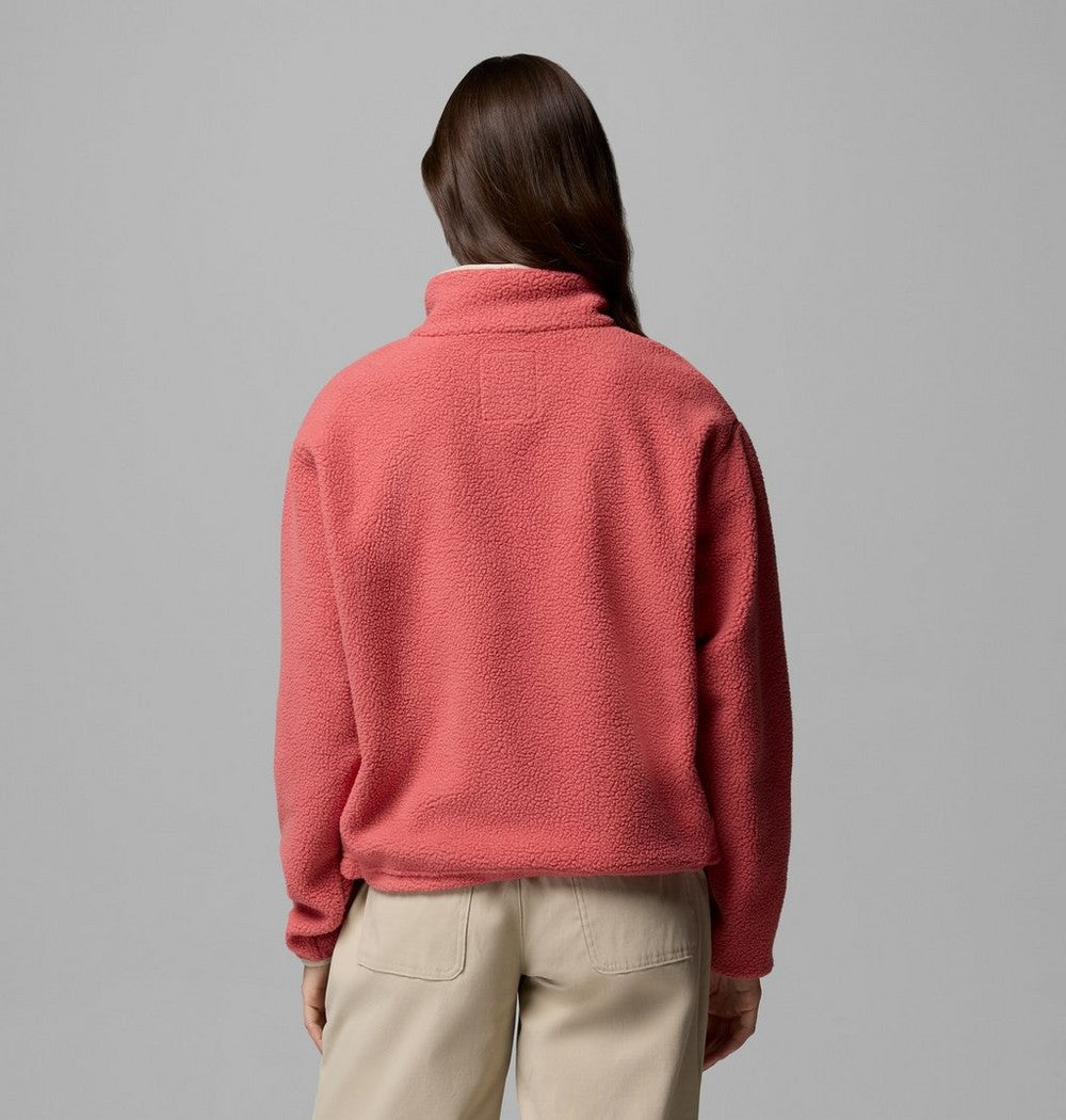 Women's Cropped Half-Snap Fleece Pullover