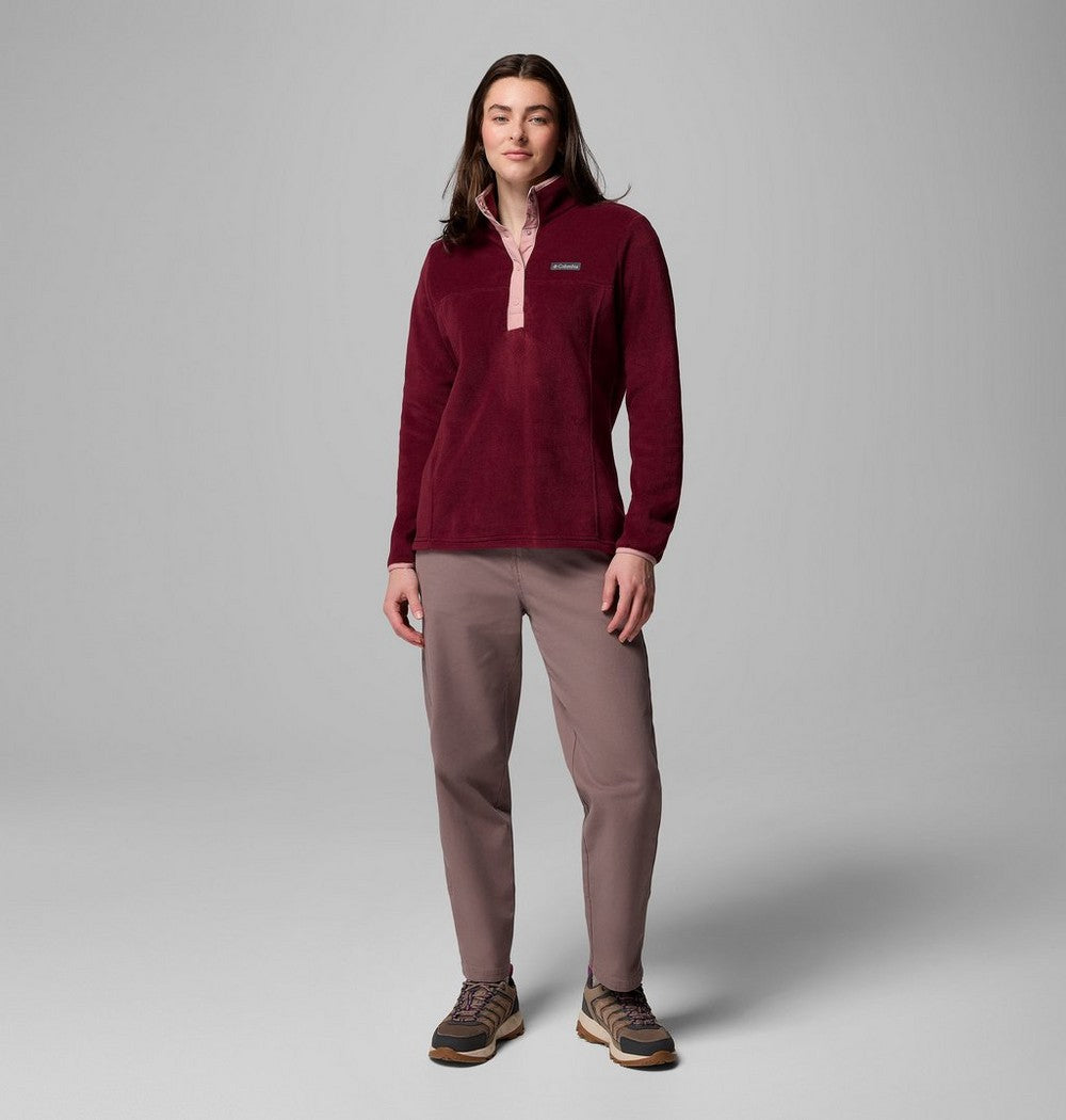 Women's Half-Snap Fleece Pullover - Navy