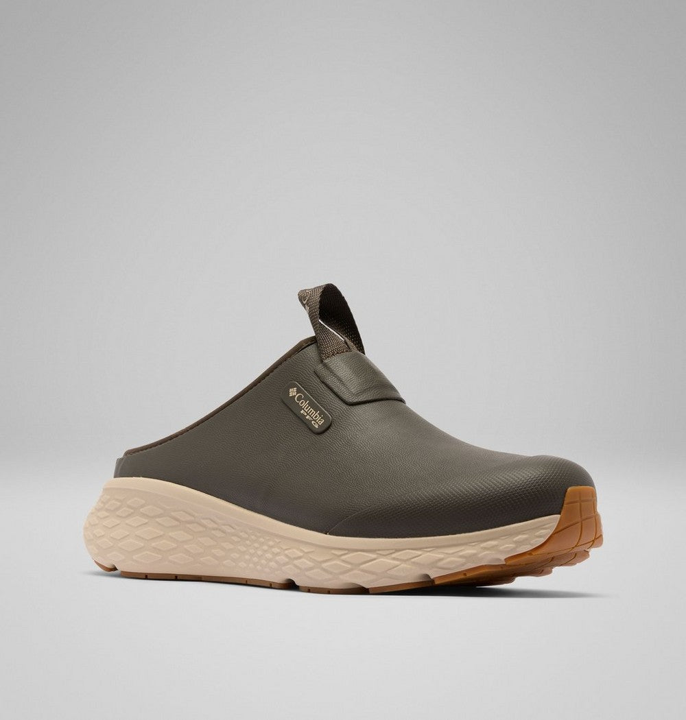 Men's Rubber Slide Sandals - Brown Tan