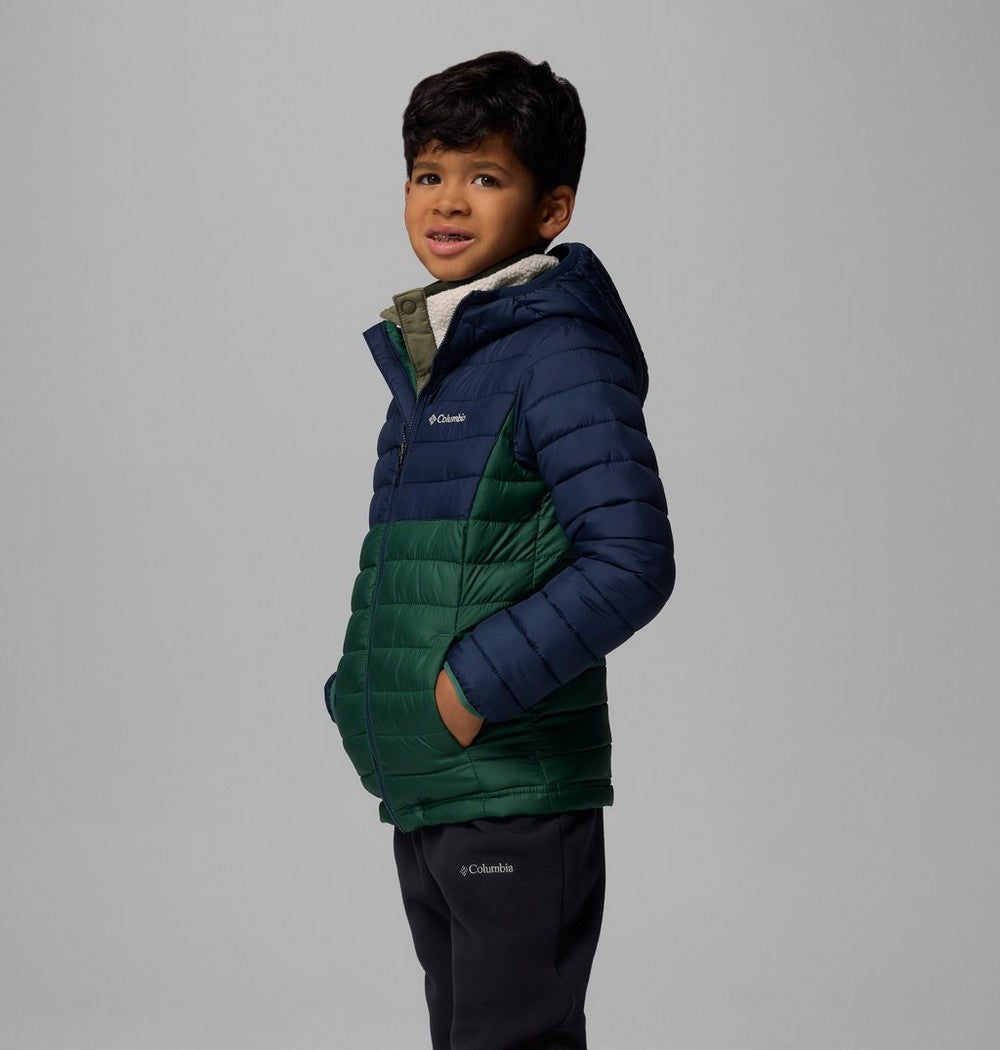 Boys' Hooded Insulated Puffer Jacket - Orange