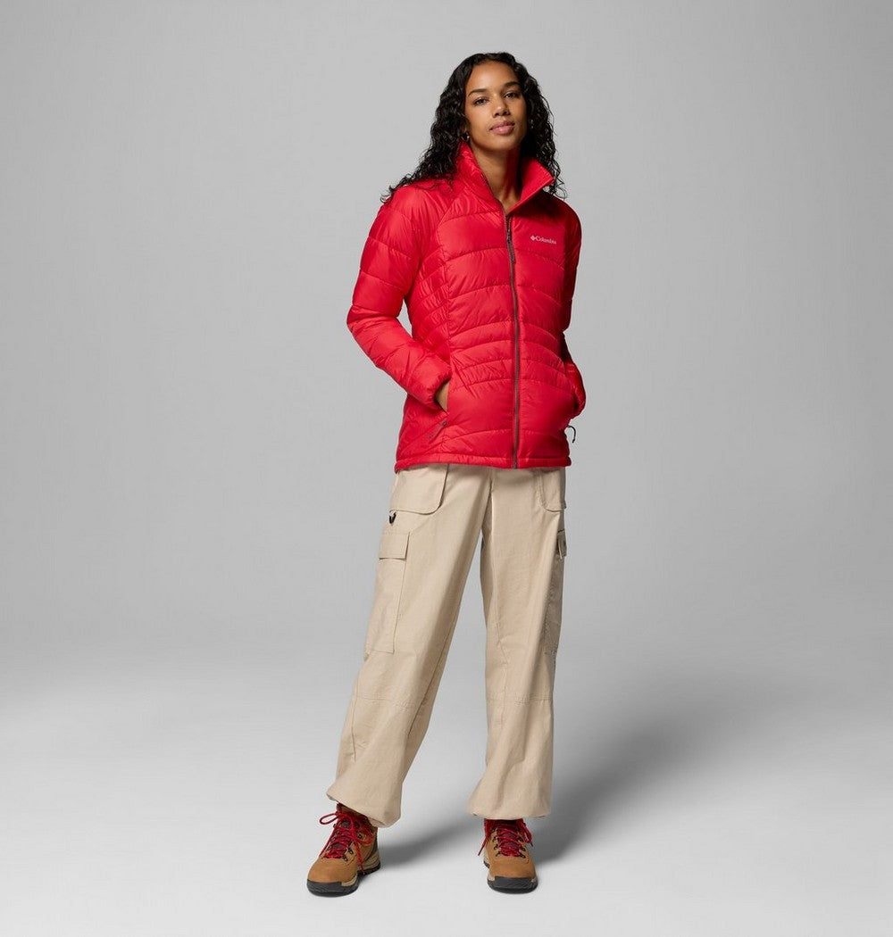 Women's Water-Resistant Insulated Jacket - Brown
