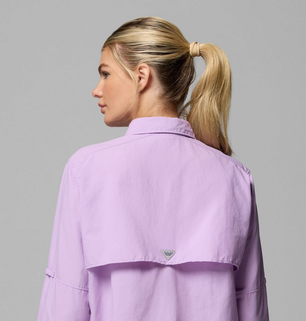 Women's Long Sleeve Fishing Shirt - Pink