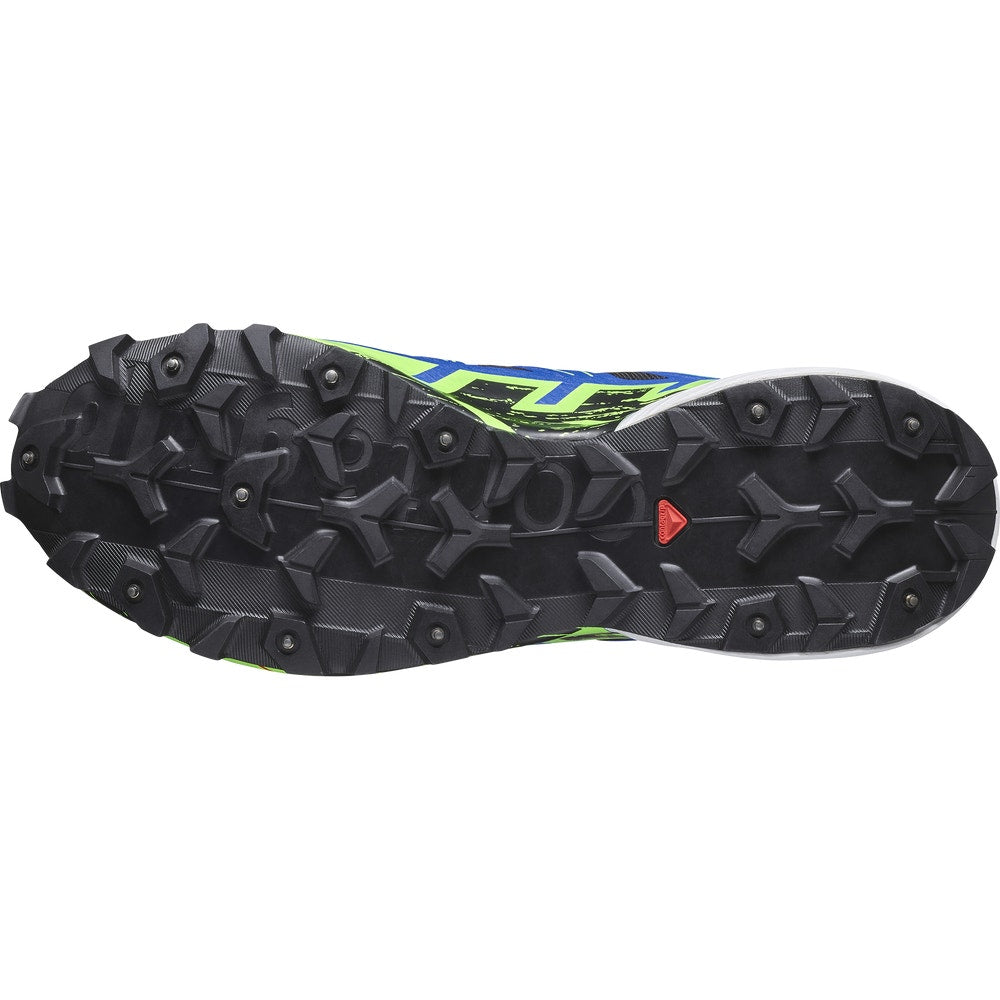 Waterproof Spiked Trail Running Shoes - Black