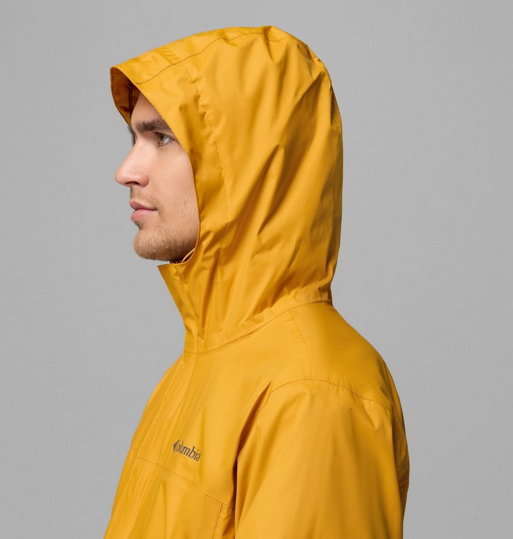 Men's Packable Rain Jacket - Blue