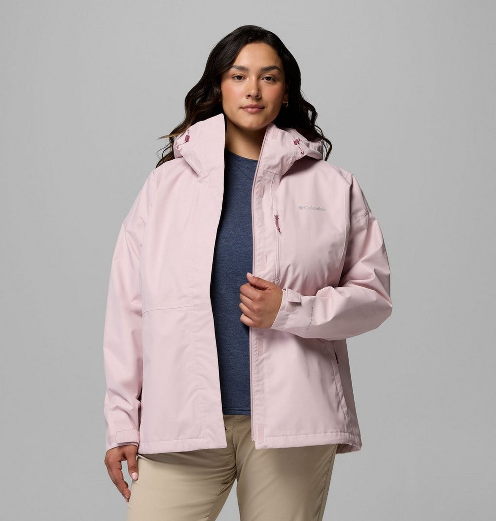Women's Plus Size Waterproof Rain Jacket - Navy