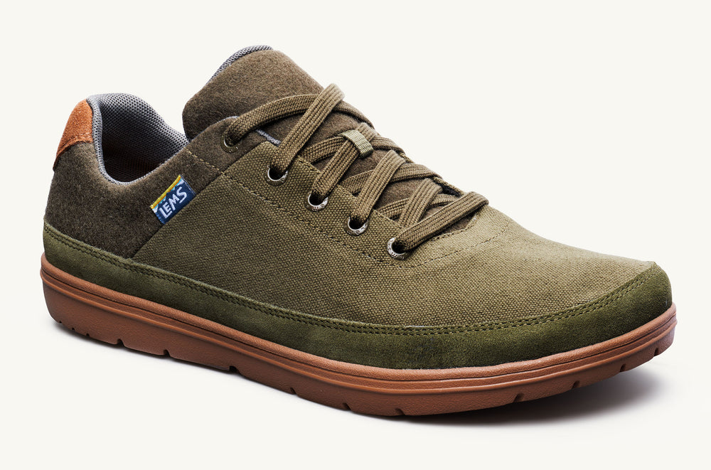 Women's Canvas & Wool Sneaker - Vanilla