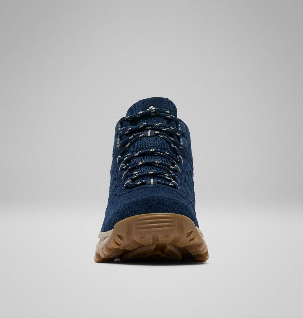 Women's Wide Waterproof Suede Hiking Shoe