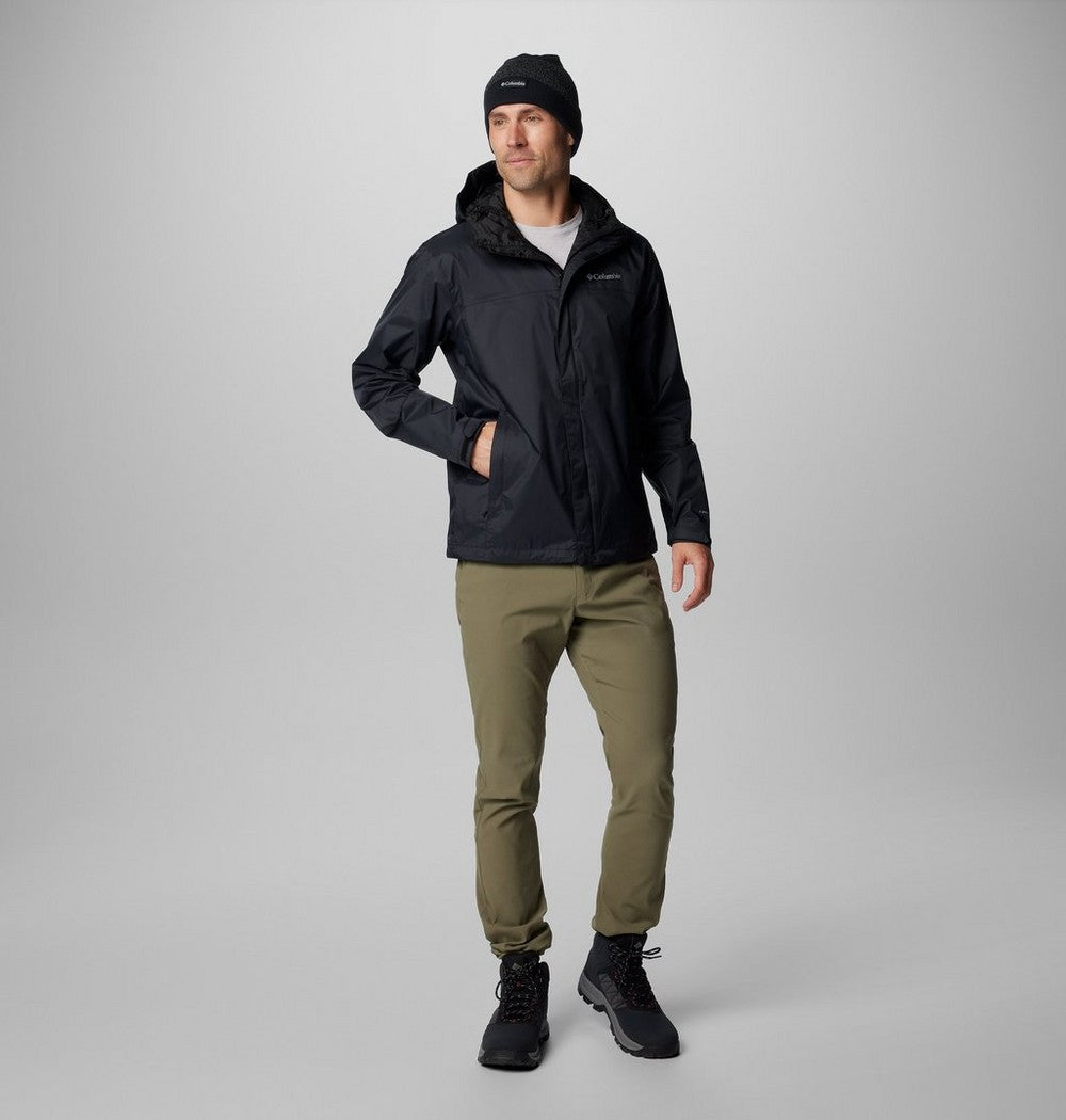 Men's Packable Rain Jacket - Blue