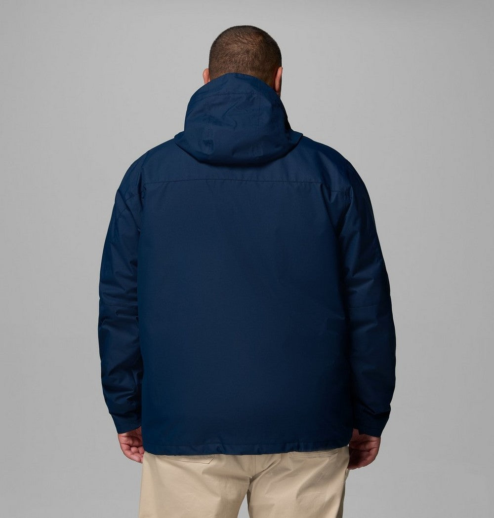 Men's Big 3-In-1 Waterproof Jacket - Green