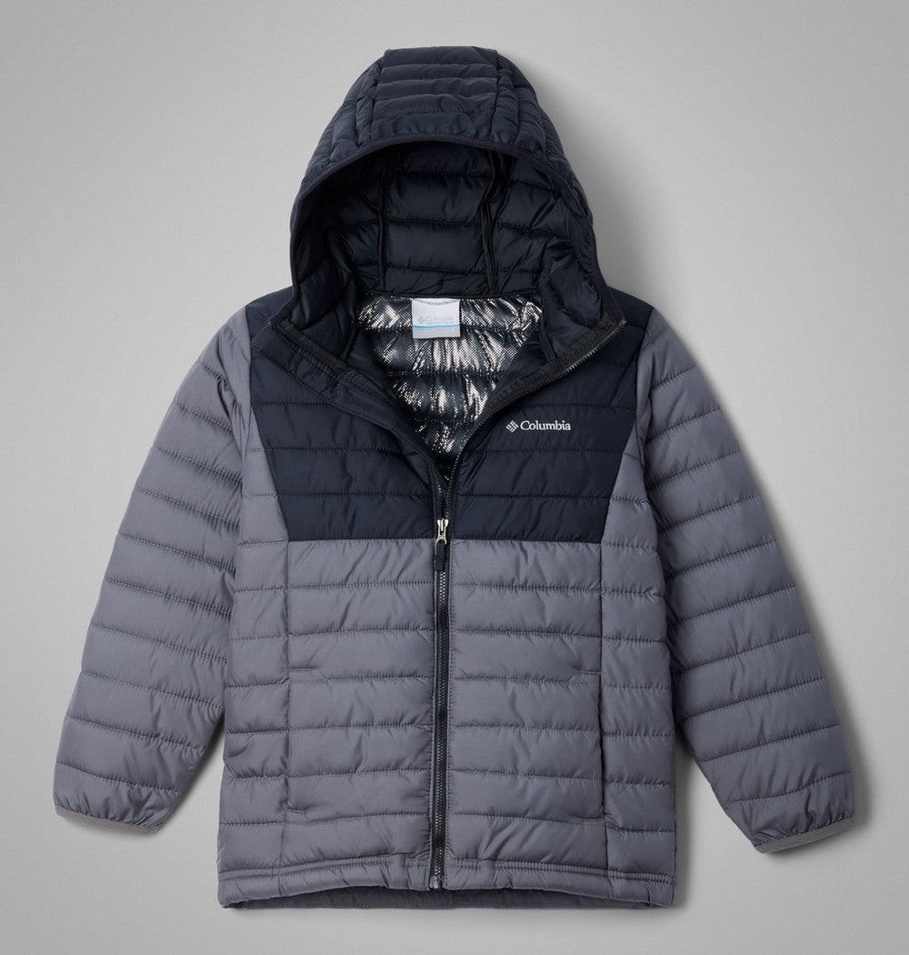 Boys' Hooded Insulated Puffer Jacket - Orange