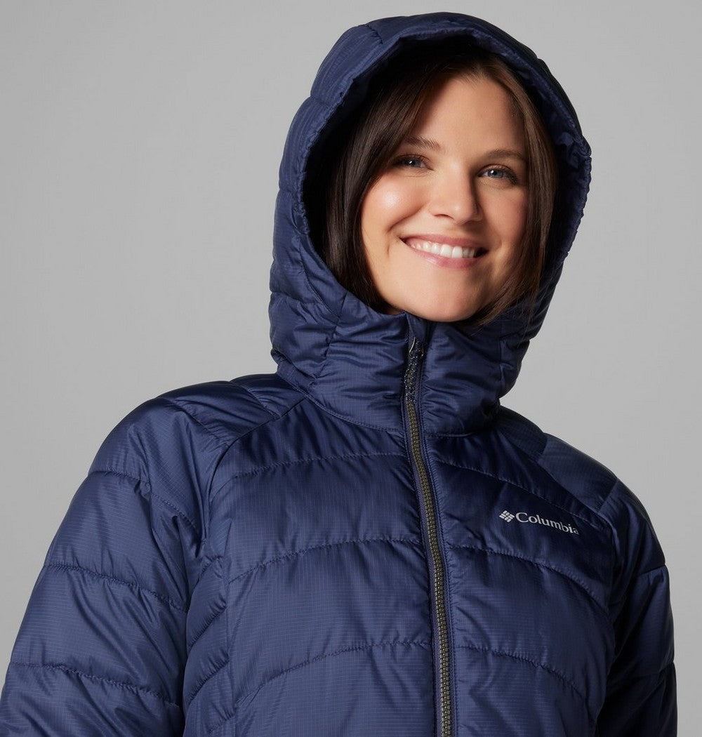 Women's Insulated Hooded Jacket - Wine