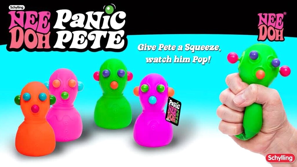 Pop Out Face Squeeze Toy