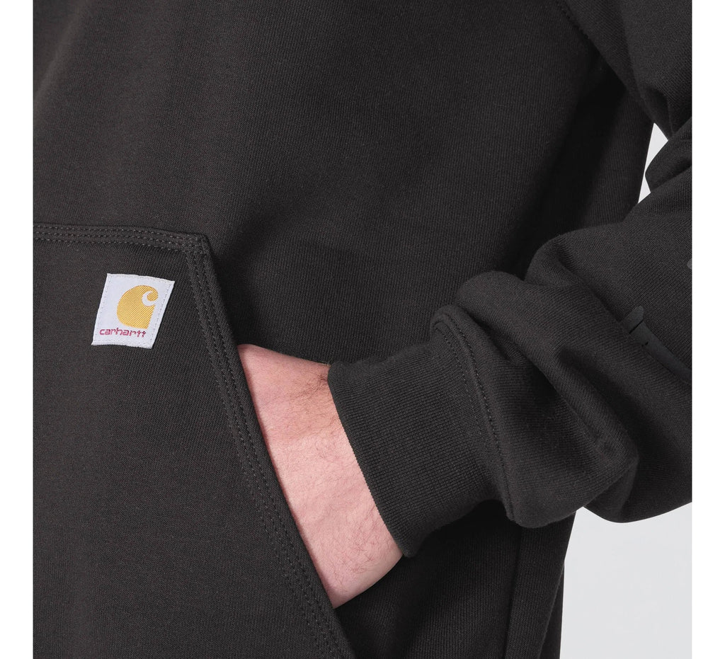 Men's Back Graphic Hooded Sweatshirt - Port